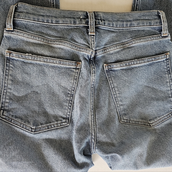 Agolde Willow Mid Rise Slim Crop Jean Size 26 - Picture 8 of 8